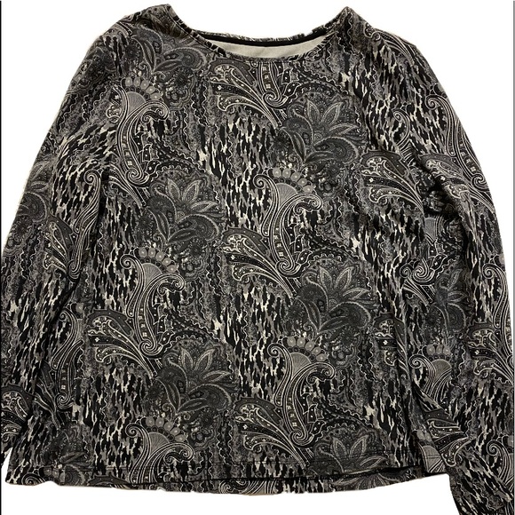 y2k vintage green patterned tee - Picture 1 of 2